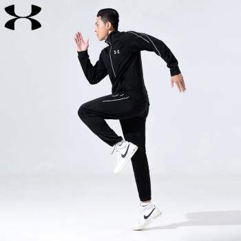 安德瑪(under armour) ua運動套裝男春秋季跑步健身服男士休閒衛衣