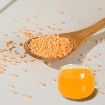 雅叔风味浓味橘子粉桔子粉冲饮固体果汁80后怀旧零食260g3袋1袋