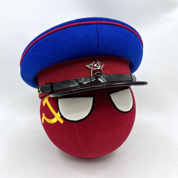 铭汇通石三公社苏联球卫国战争版配政委帽波兰球国家球漫画标准版政委