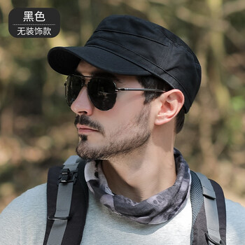Nztk 夏季帽子男户外平顶帽男遮阳户外防晒棒球帽my496 黑色56 62cm 图片价格品牌报价 京东