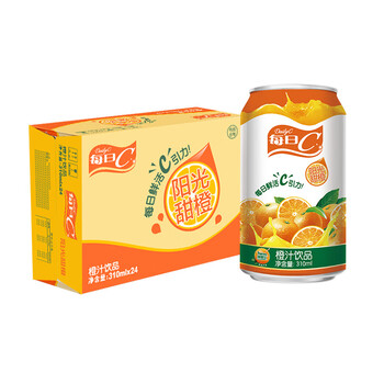 康师傅冰红茶冰糖雪梨水蜜桃酸梅汤310ml*24瓶四口味混合装饮料 每日c