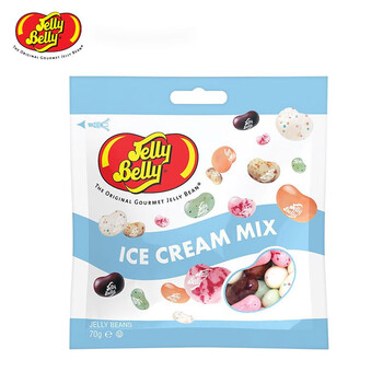 吉力贝(jellybelly)美国吉力贝软糖果70g  混合什锦水果口味婚庆喜