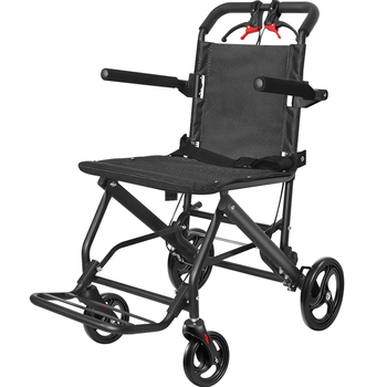 善行者轮椅老人推车轻便折叠旅行老年代步助行器可上飞机四轮推车SW-W93
