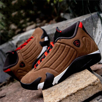 14 aj14 运动缓震耐磨篮球鞋do9406-200 do9406-200 古铜色 小兵马俑