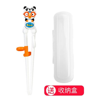 爱迪生儿童筷子训练筷一二段啵乐乐练习筷学习筷宝宝餐具2岁小熊猫 3岁以上 图片价格品牌报价 京东