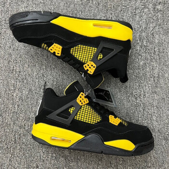 官网推荐】aj4电母运动休闲air气垫学生鞋莆田纯原高版本公司级 雷神