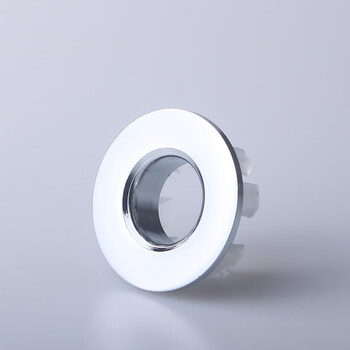 溢水口封堵装饰盖台盆洗脸池溢水孔盖水孔堵头塞子过滤配件盖子纯铜溢