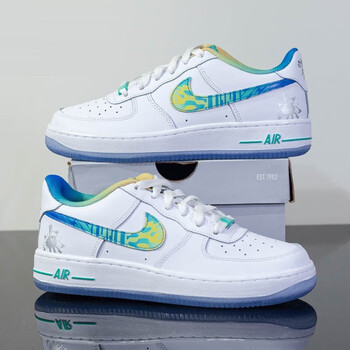 耐克（NIKE）女鞋2024春季新款AF1空军一号复古厚底增高低帮运动休闲板鞋 FJ7691-191 36