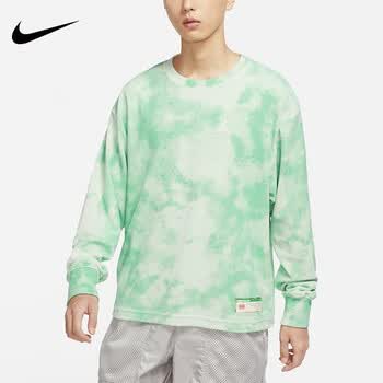 耐克（NIKE）2023秋季长袖针织衫Air Jordan男子运动休闲时尚扎染卫衣DR3103 DR3103-316 L