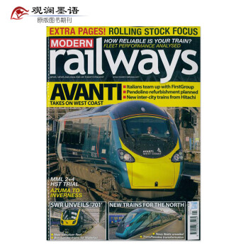 Modern Railways 现代铁路 2020年1月 美国铁路运输管理杂志