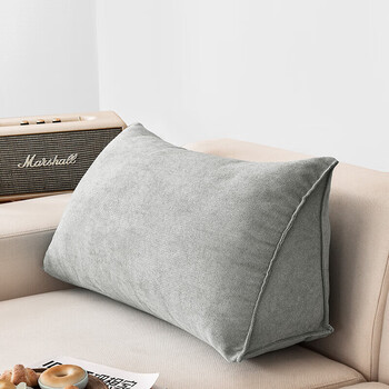 杨导三角形软靠靠垫 三角形斜靠枕头沙发靠枕靠背垫护腰榻榻米软包