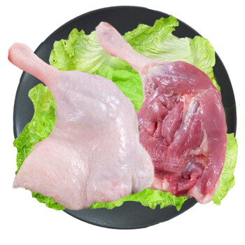 益客  鸭腿1kg 鸭全腿 樱桃谷鸭 酱卤食材 烧烤食材