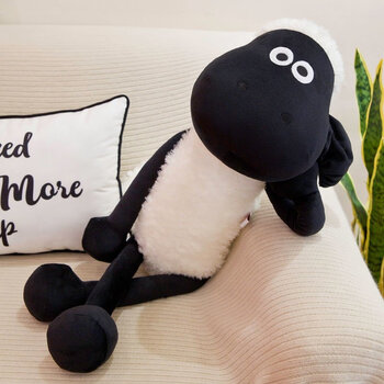 全光辰(quanguangchen)肖恩公仔 小羊肖恩公仔毛绒玩具可爱小孩布娃娃