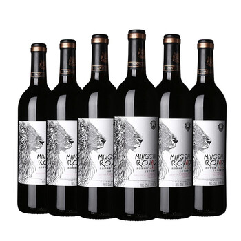 原酒进口红酒 名仕罗纳德 干红葡萄酒 750ml*6瓶 整箱装【图片 价格