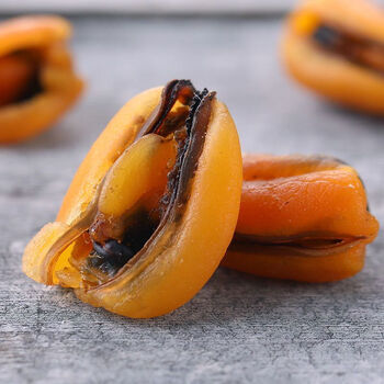 新晒淡菜干500g海虹肉海鲜干货小贻贝壳菜青口贝海红50g 淡菜干498g