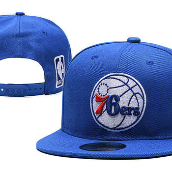 帽子男夏季头大费城76人队philadelphia 76ers艾弗森恩比德潮流篮球帽
