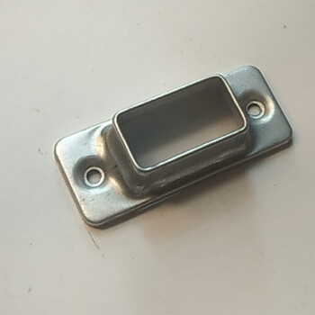 伯朗格定制护栏固定座锌钢围栏阳台栏杆楼梯扶手配件斜座直座连接件