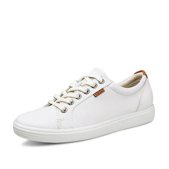 爱步娇小白鞋舒适板鞋休闲鞋平底仙女风低帮经典女鞋柔酷430003白色35