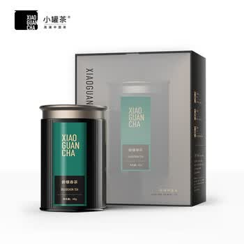 小罐茶茶叶2021年新茶 碧螺春茶 多泡装茶叶礼盒45g