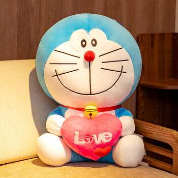 迪士尼哆啦a梦公仔机器猫叮当猫布娃娃女生睡觉抱毛绒玩具女孩生日