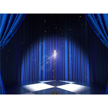 直播间背景布直播间背景墙主播背景布3d直播间装饰背景墙口才直播背景
