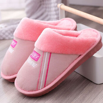 娇奈纯大码拖鞋男特大号家居包跟棉拖鞋男大码冬季室内居家用保暖棉鞋