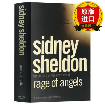 天使的愤怒 英文原版小说 Rage of Angels 谋略大师 西德尼谢尔顿 Sidney She