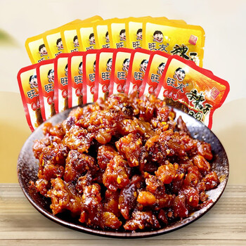 旺友辣子鸡零食辣子鸡丁重庆特产麻辣烧烤休闲食品小吃小包装鸡肉零食