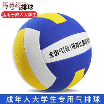 淮果颖气排球比赛专用中小学生中老年人软式中考大学生训练软排 7号