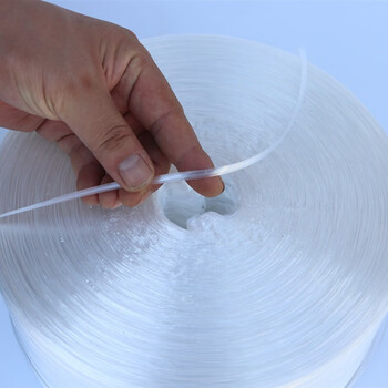 百乐享全新料打包绳包装绳尼龙绳包扎塑料绳子捆绑绳透明捆扎绳扎口绳