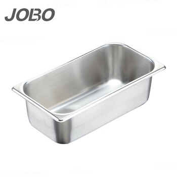 巨博(jobo) 304不锈钢份数盆分餐盆1/3自助餐炉食物盆布菲炉芯三份一