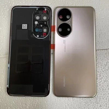 原装适用华为p50p50pro原装后盖玻璃后壳电池外壳后屏带镜框全新 p50