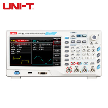 优利德（UNI-T）UTG4122A 双通道函数信号发生器任意波形发生器频率计120MHz