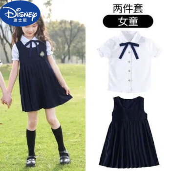 服夏裝兒童校服套裝小學生夏季班服英倫學院風畢業照服裝女生套裝110