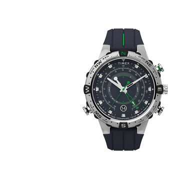 天美时(timex)男表 远征系列发光指南针手表 计时户外运动石英欧美表