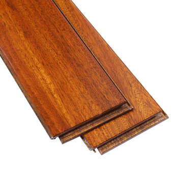 米詅地暖实木地板圆盘豆纯原木原木锁扣耐地热中式古典流金i