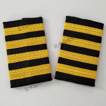 群鹊飞行员肩章机长肩章空乘学员肩安保表演出肩章国航肩章 航肩4杠