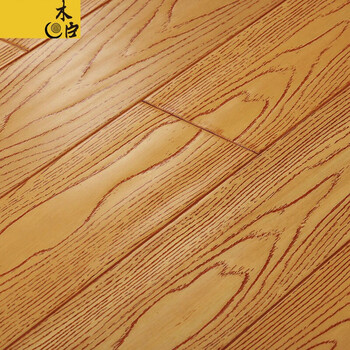 木臣进口天然原木纯实木地板e0级环保番龙眼压花纹路经典世家910125