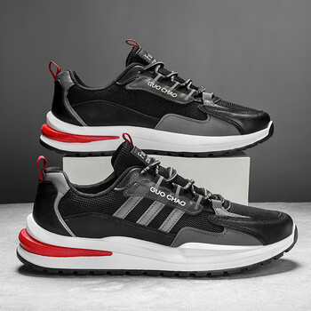 安·踏步新款大码男士透气休闲鞋白色运动鞋男批发网 