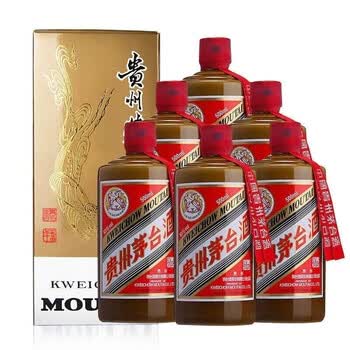 贵州茅台酒53度茅台飞天精品酱瓶茅台酱香型白酒500ml精品茅台500ml6