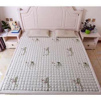 暖西施荞麦皮褥子双人1.8m床折叠床垫苦荞壳床褥床垫 竹子款 1.