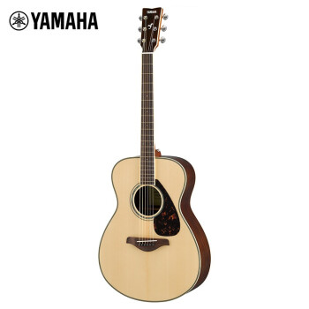 雅马哈（YAMAHA）FS830原木色单板民谣木吉他40英寸