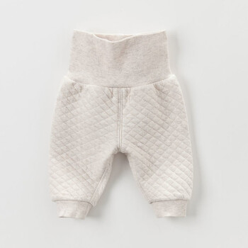 戴维贝拉（DAVE＆BELLA）童装冬季男女宝宝高腰护肚裤棉质婴儿保暖裤