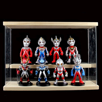 q版赛罗迪迦特利迦奥特曼盲盒手办可动人偶摆件男孩玩具礼物 大号