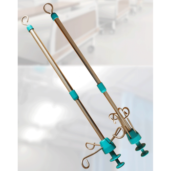 妙灵安专业医院天轨输液架u型输液吊轨滑道点滴吊架输液吊杆医用隔帘