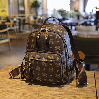 酷奇袋鼠女包双肩包2023新款韩版时尚潮流大容量百搭ins旅行背包女士