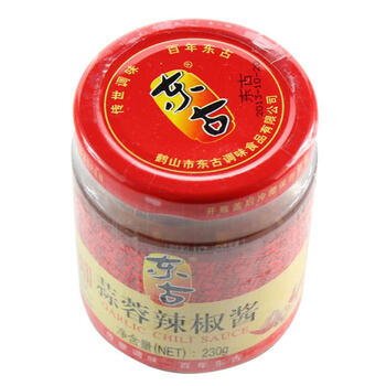 东古 蒜蓉辣椒酱230g 凉拌烧烤火锅调味酱 拌饭酱拌面酱 厨房调味辣酱