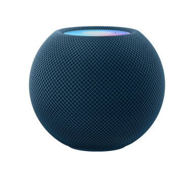 苹果(apple homepod mini蓝牙音响智能音箱语音 homepod mini-蓝色