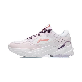 李宁李宁休闲鞋女2022春复古潮流减震回弹经典运动鞋agcr334agcs436白