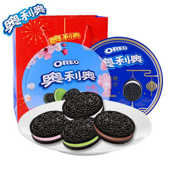 奥利奥 原味锦鲤福云听388gx2礼盒装